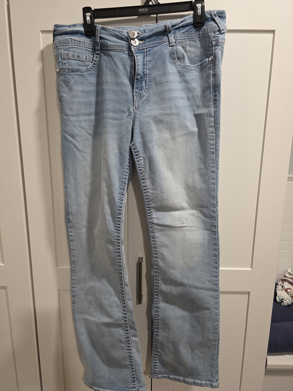 Wallflower Light Blue Wide Leg Jeans